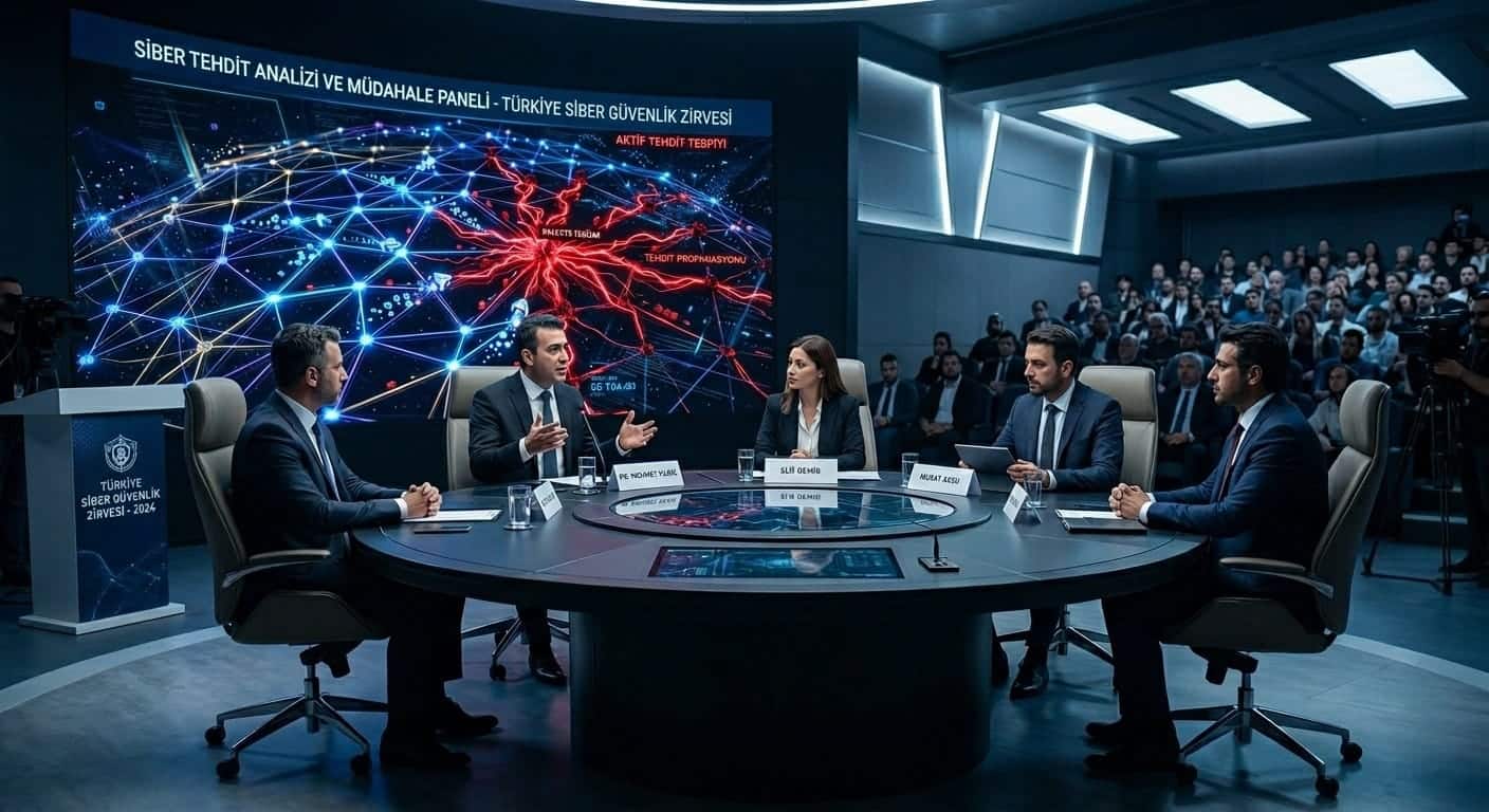 Siber güvenlik uzman paneli tartışması