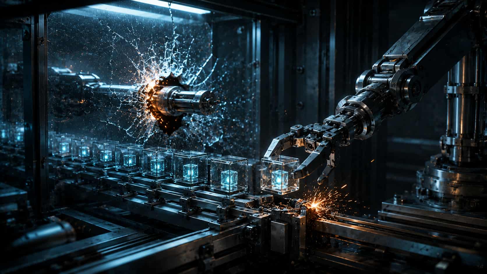GPT-5.6-Cyber ile bulunan iki V8 açığının zincirlenerek bellek bozmaya ve yığın kum havuzundan kaçışa yol açtığı süreci gösteren teknik şema.