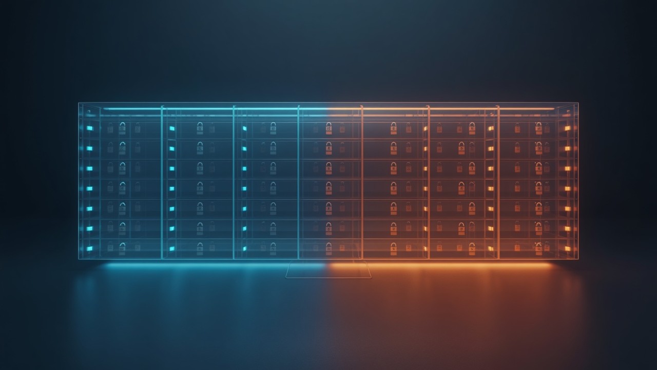 Satırlarının bir kısmı kilitli, bir kısmı açık bırakılmış veritabanı tablosu; vibe coding uygulamalarında devre dışı kalan satır düzeyinde güvenliği anlatıyor.