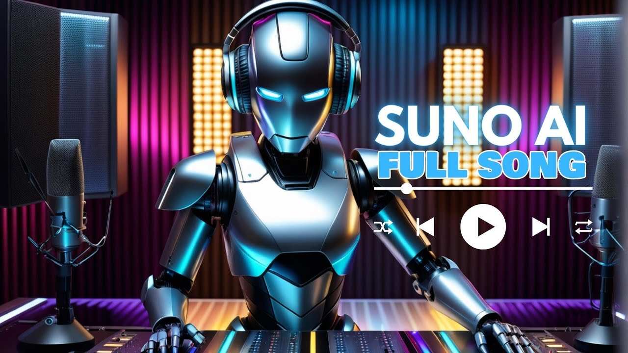 Suo AI ile şarkı yapan robot