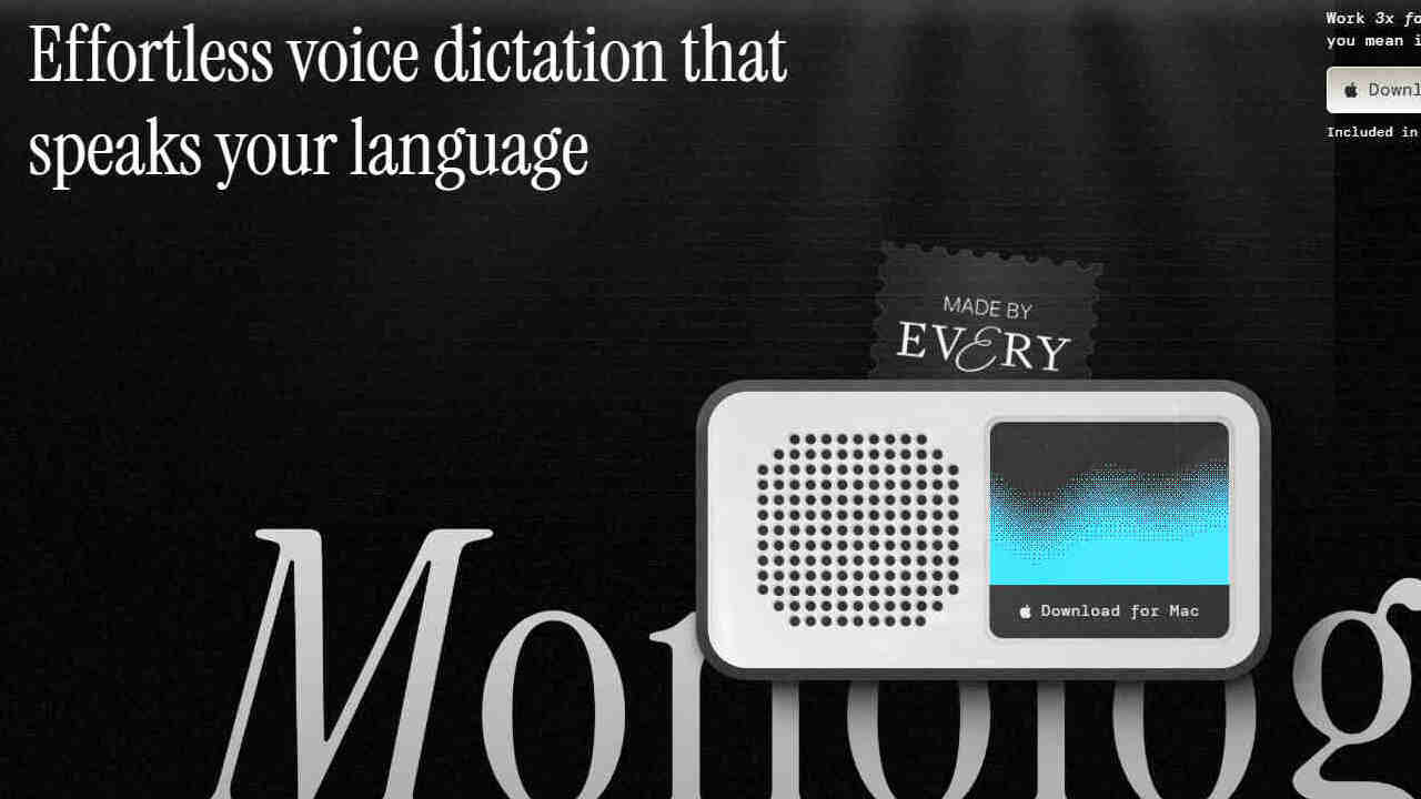 Monoloque sesle yazma