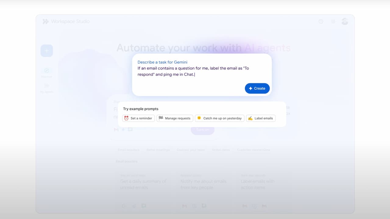 Kodsuz Yapay Zeka prompt alanı