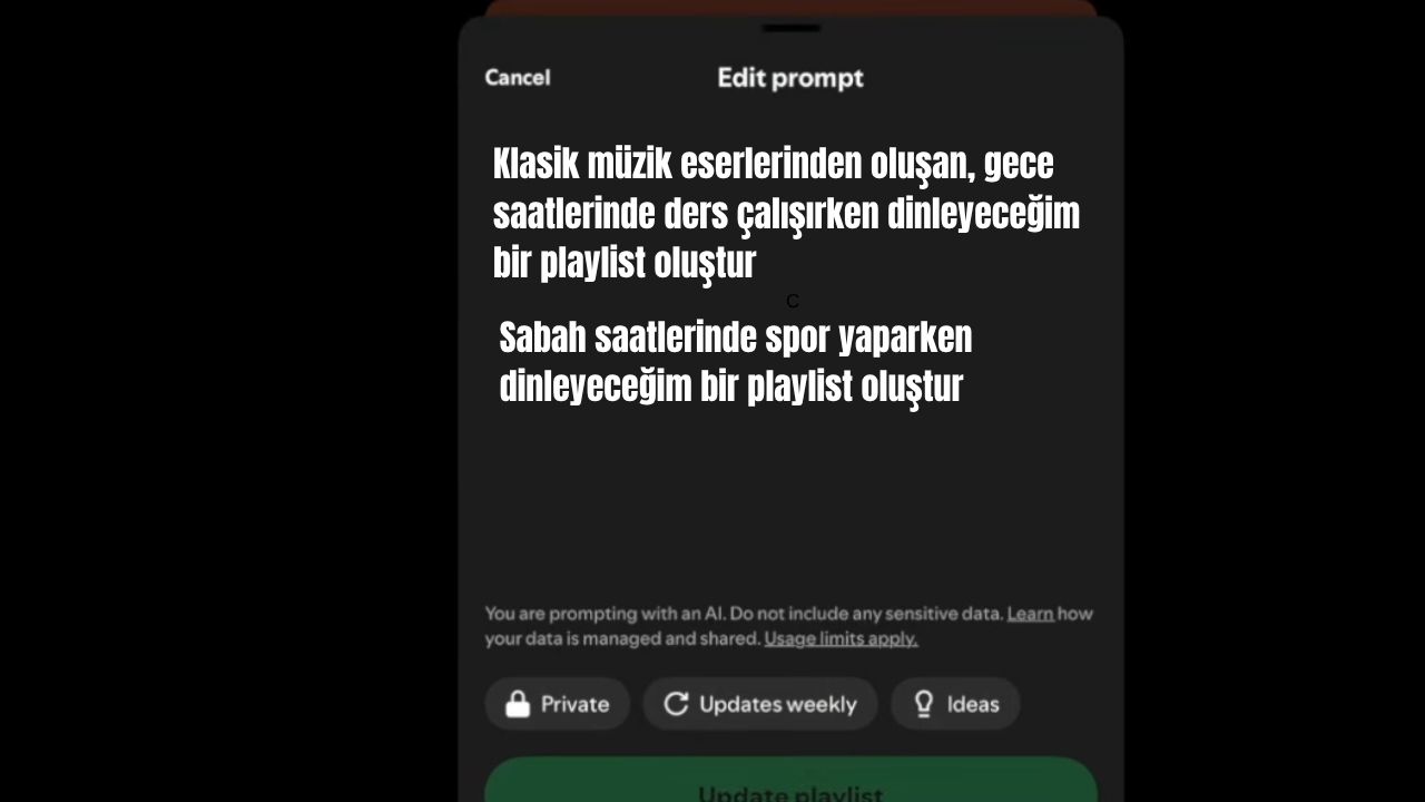 Spotify müzik keşfi deneyiminde Smart Reorder ile otomatik sıralanan çalma listesi akışı