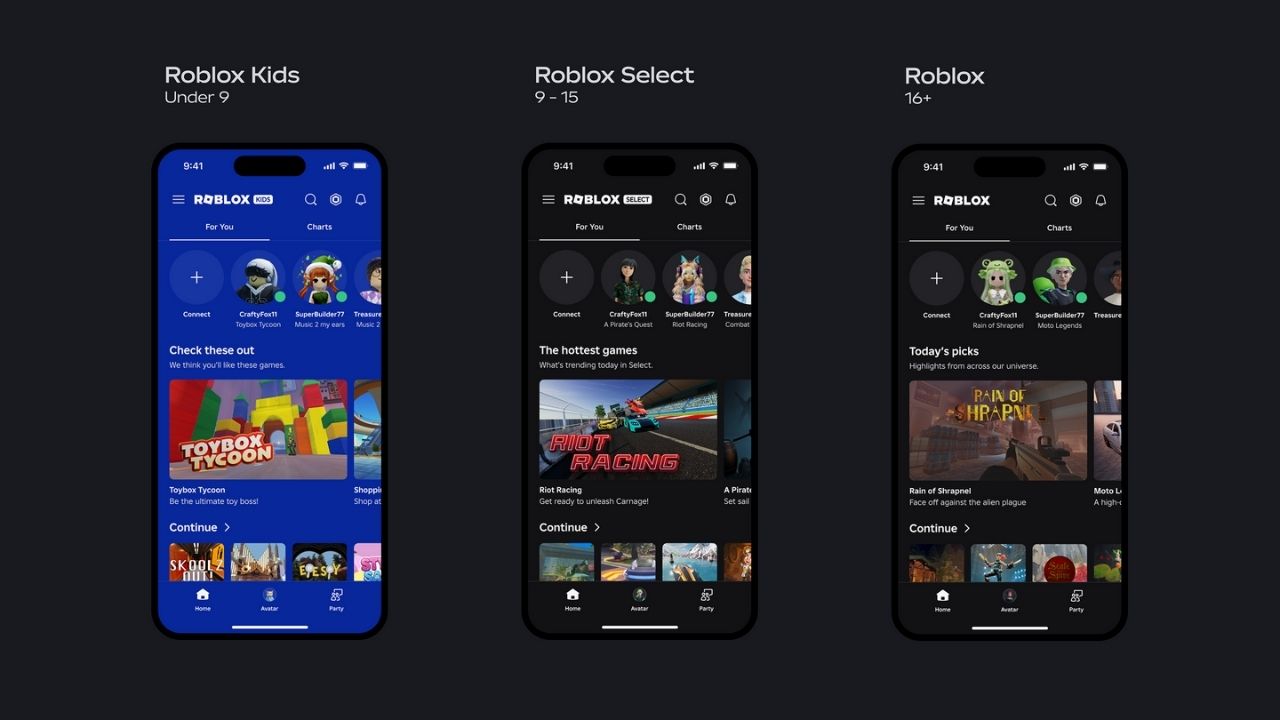 Roblox Kids ve 17+ içerikler arasındaki yeni güvenlik duvarı