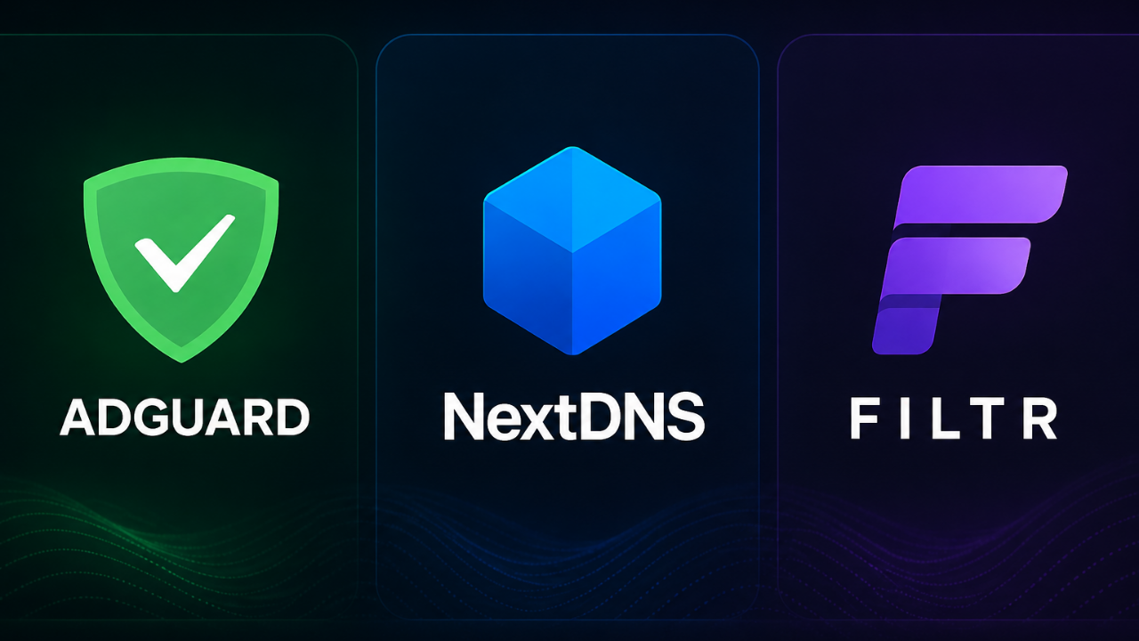 AdGuard, NextDNS ve Wipr Benzerlikleri, Farklılıkları