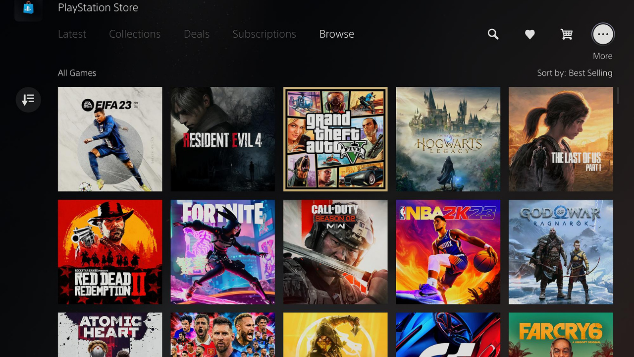 PlayStation Store dijital mağazası