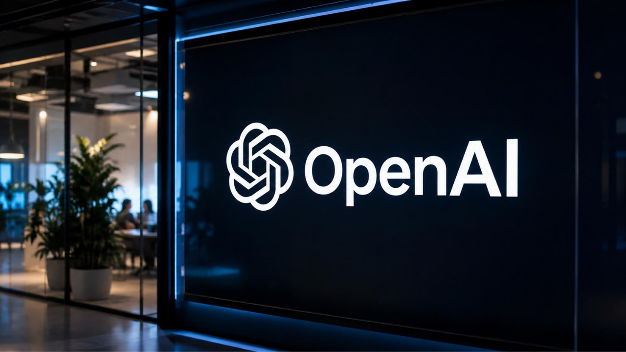 OpenAI markasını ve yapay zeka teknolojilerini temsil eden görsel