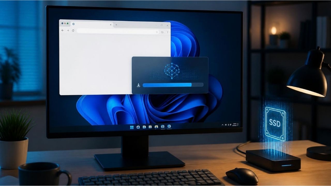 Chrome AI modellerinin bilgisayara indirilmesi