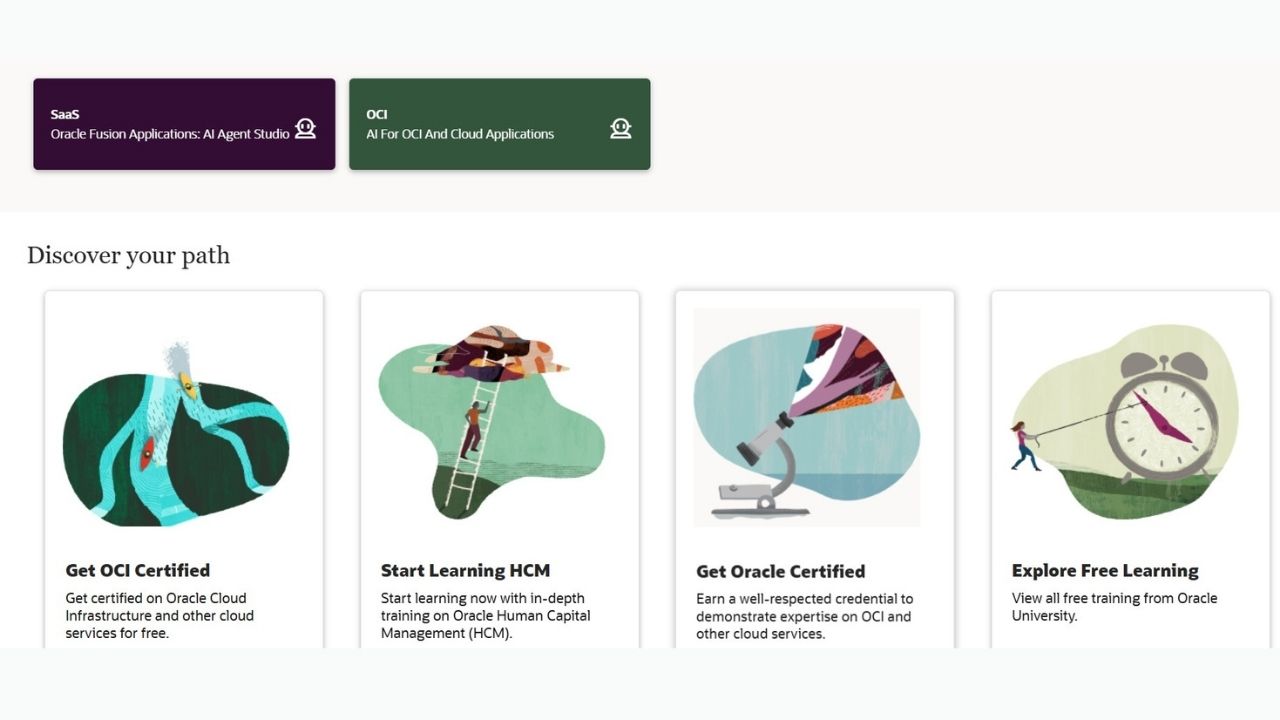 Oracle Bulut Bilişim Oracle Sertifikaları