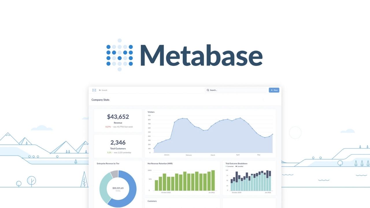 Metabase ücretsiz ve açık kaynaklı olması ile öne çıkan yapay zeka ile sentetik veri üreten araçların başında gelir