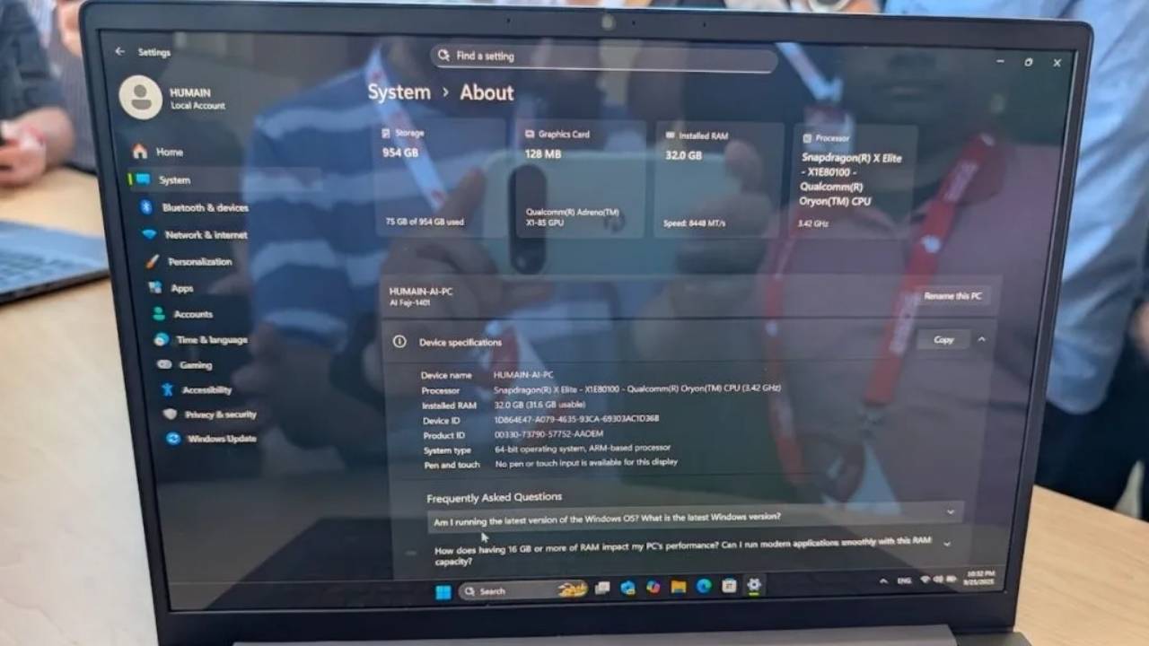 Humain Horizon Pro Yapay Zeka Merkezli Yeni Nesil Laptop