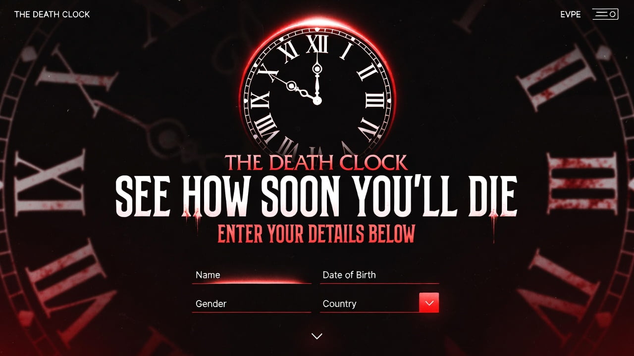 the death clock nasıl çalışıyor
