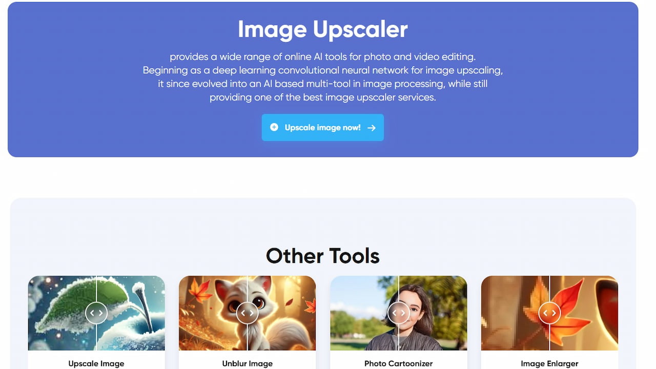 videoyu animasyona dönüştüren yapay zeka araçları imageupscaler