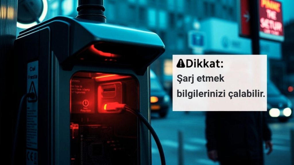 Halka Açık USB Şarj İstasyonları Güvenli mi? Choicejacking!