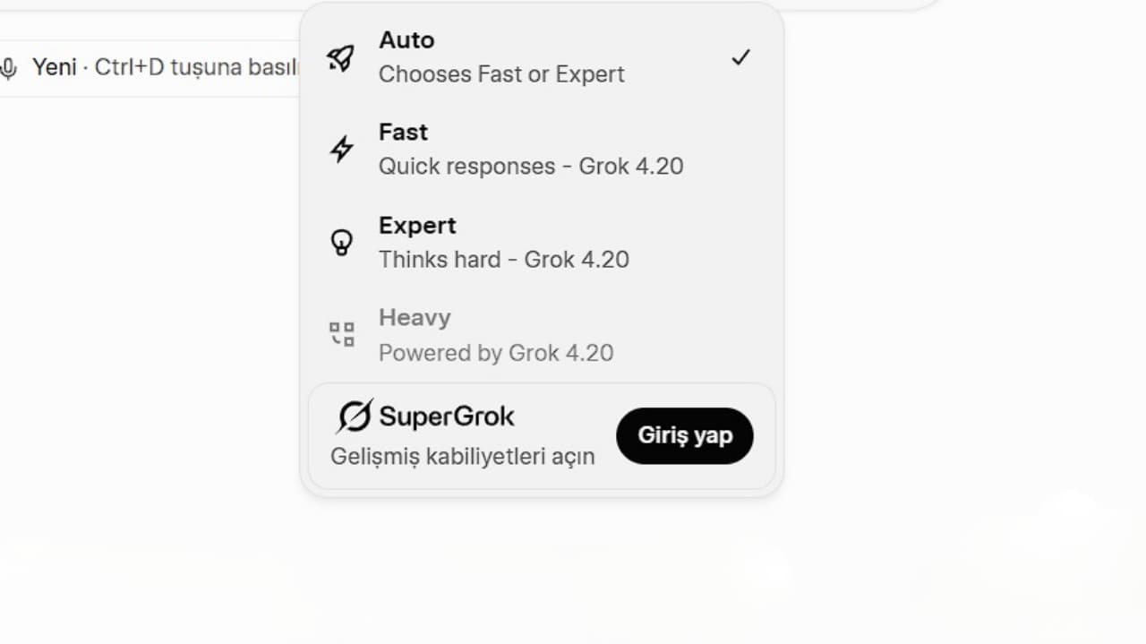 Fast Mode ve Four Agent Mode