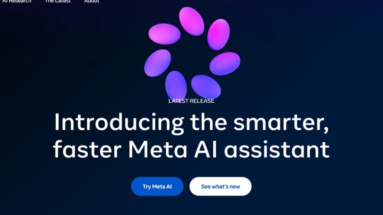Yeni Meta AI deneme ekranı