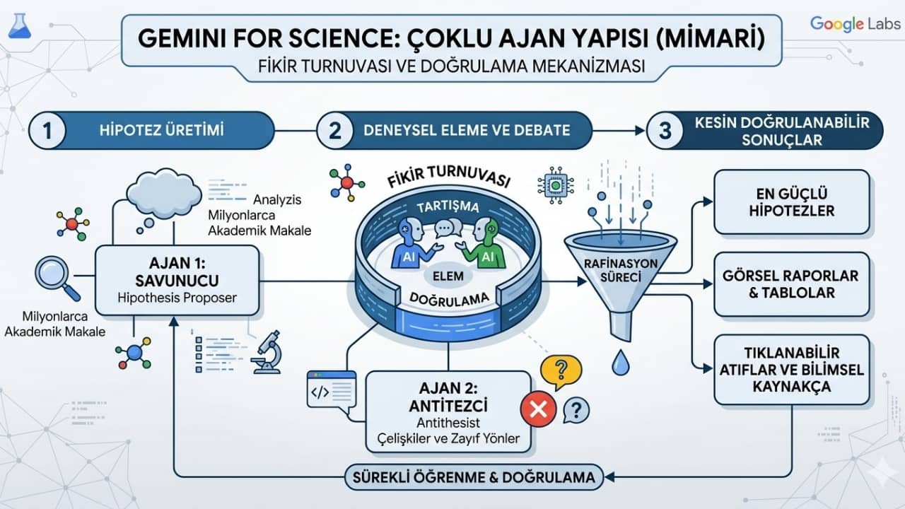 Gemini for Science işleyiş