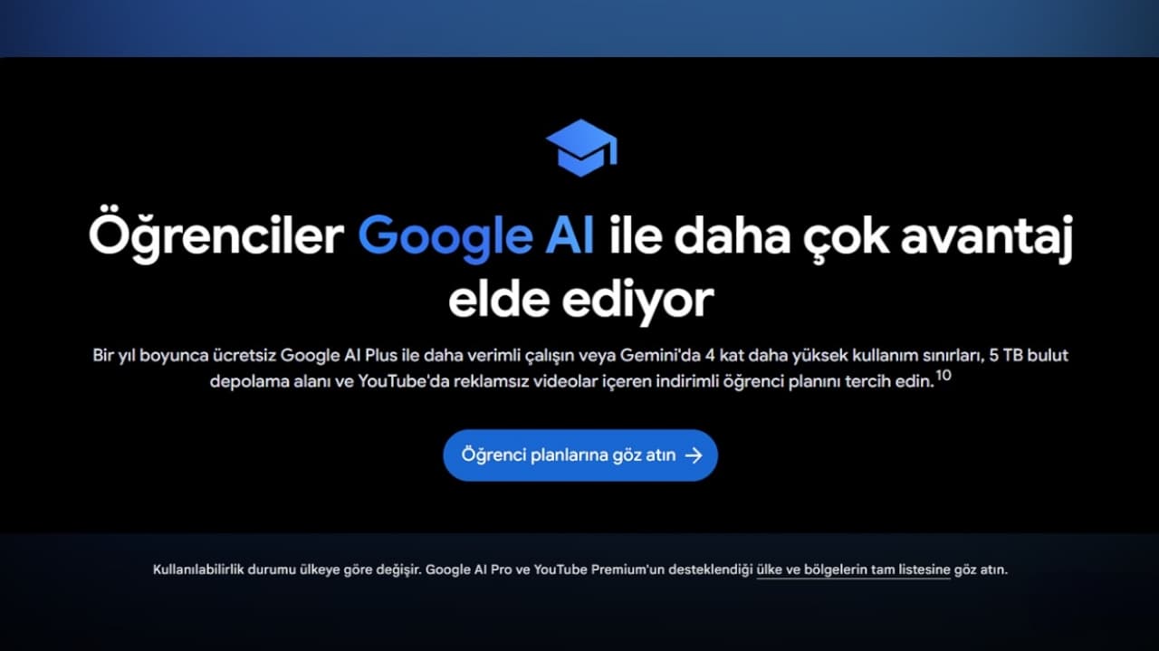 öğrenciler için AI
