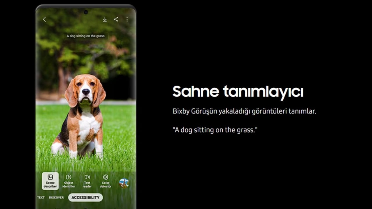 sahne tanımlayıcı özelliği