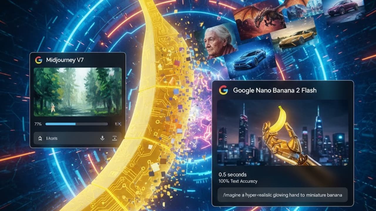 Dijital Estetiğin Hız Rejimi: Google Nano Banana 2 Flash Nedir?