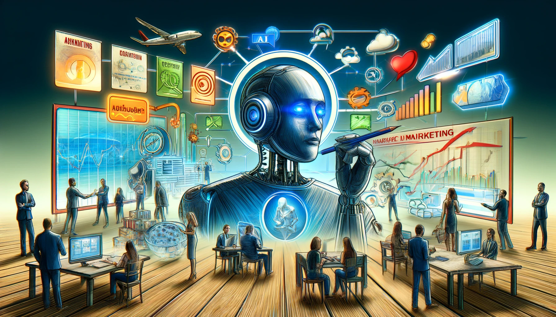 Dijital reklamcilikta yapay zeka coplugu olarak tanımlaniyor.