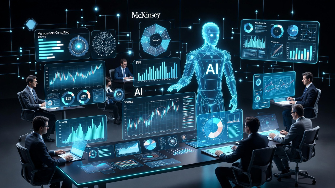 McKinsey yapay zeka atılımı sayesinde danışmanlık sektörüne öncülük ediyor.