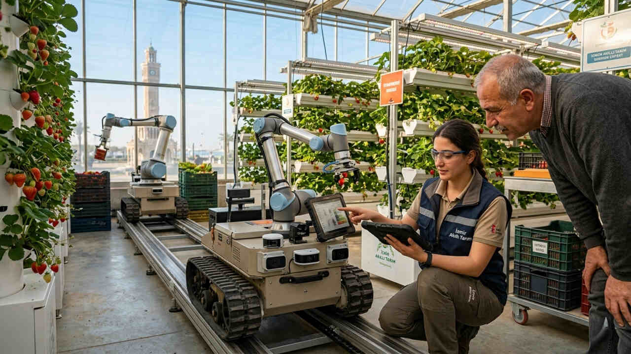 Robot eğitimi, üretim ve dönüşümde kullanılabilecek.