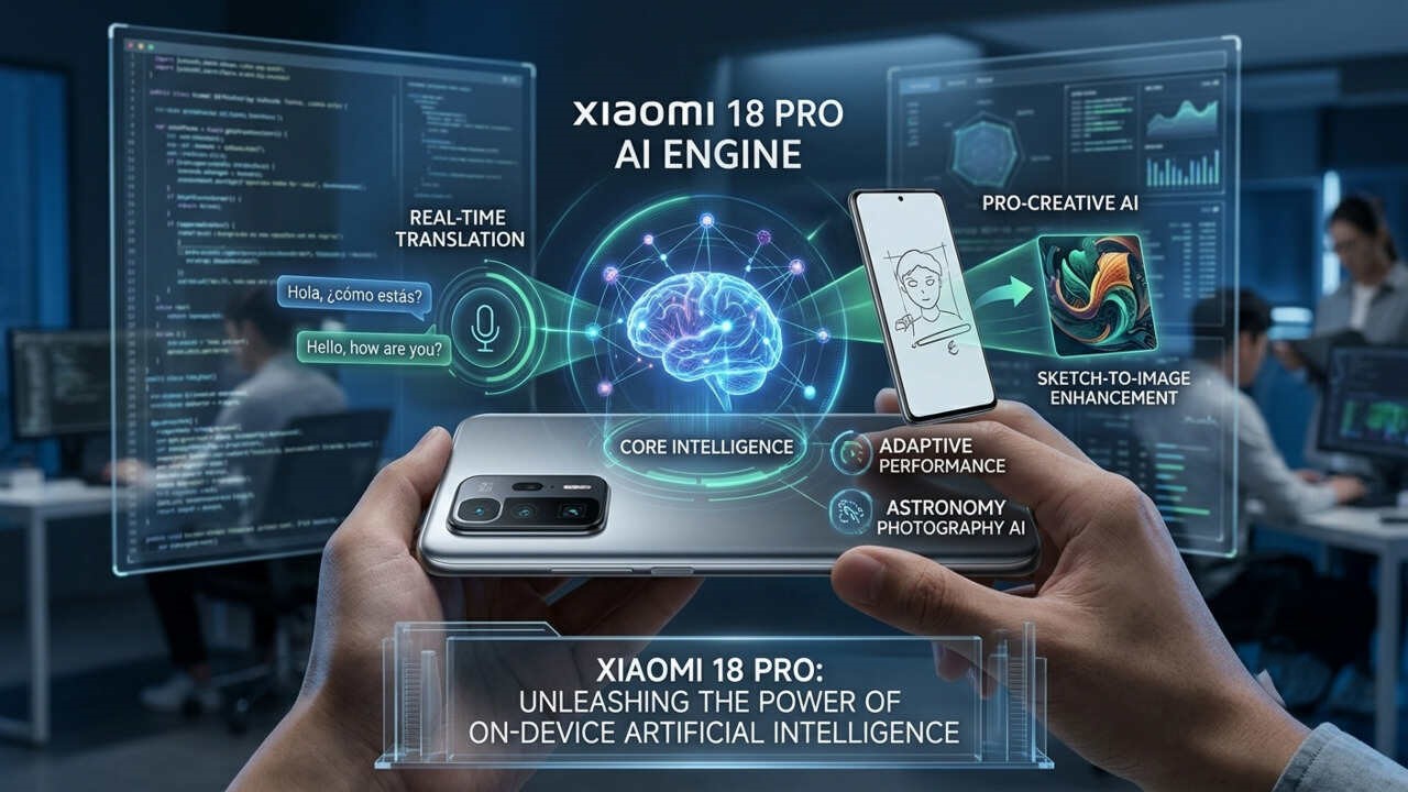 xiaomi 18 pro AI destekli mobil asistan