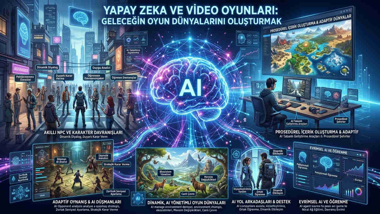AI ile geliştirilen oyunlar ve steam