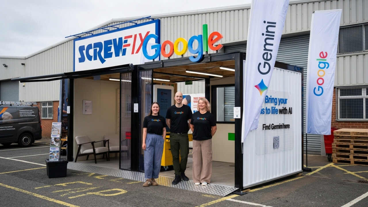 Screwfix, Google AI iş ortaklığı