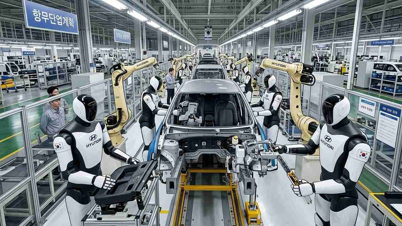 20 insansı robot sanayide çalışacak