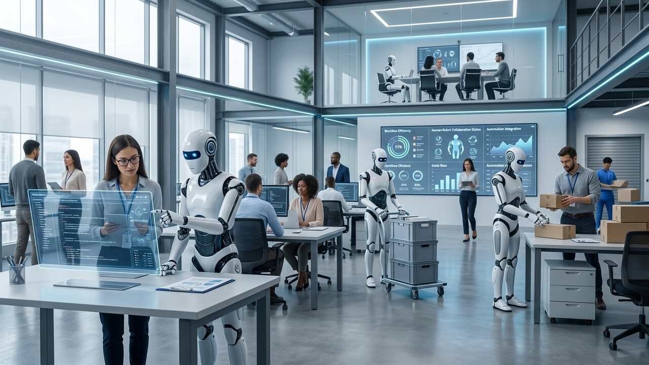 işgücüne güney kore insansı robotlarıyla katkı.