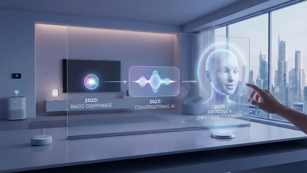 yapay zeka trendlerinde sesli asistan kullanımı yaygınlaştı.