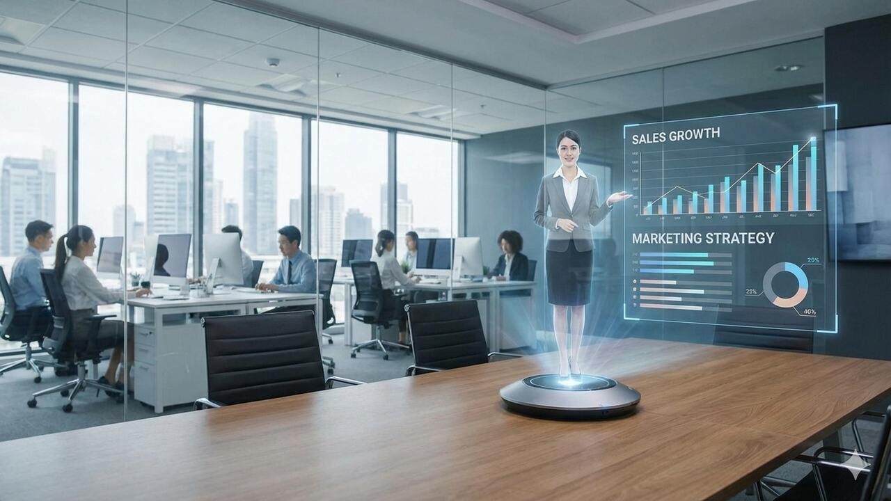 dijital hologram teknolojisi iş hayatında yaygın şekilde kullanılabilir