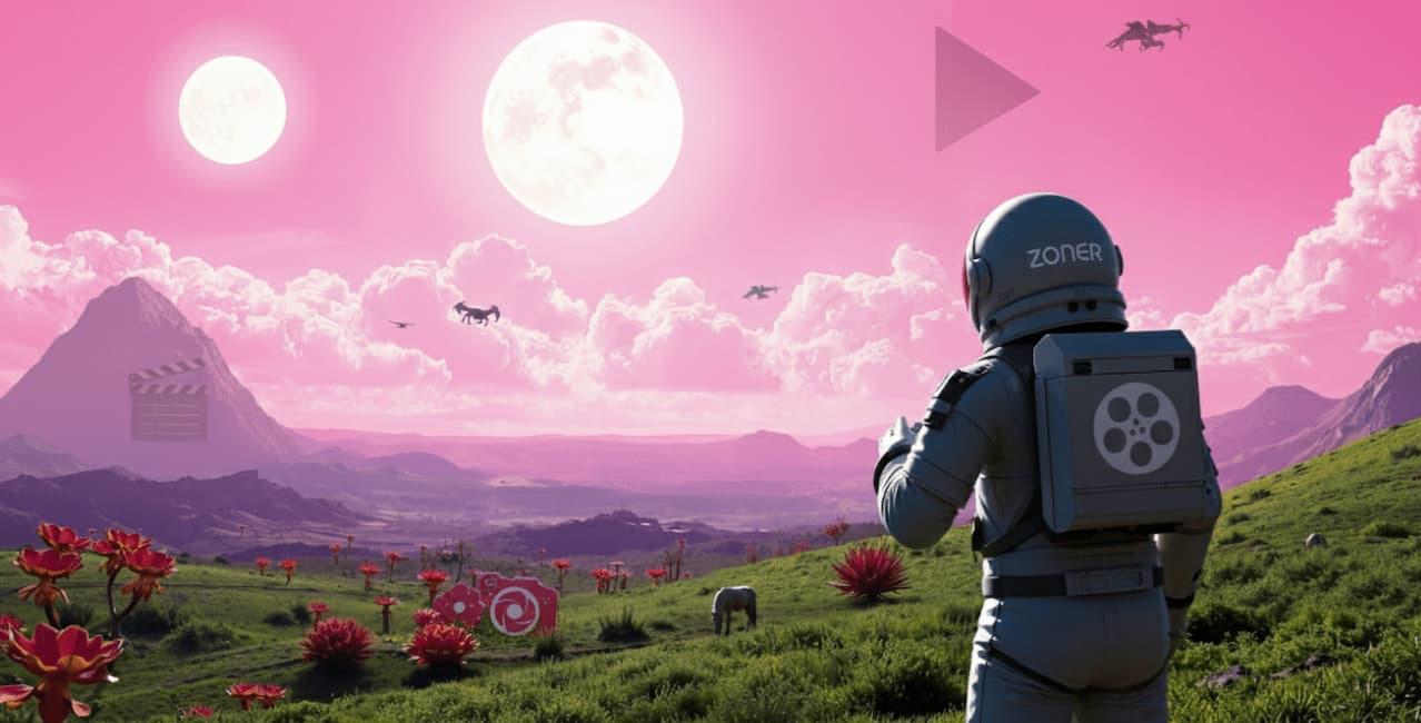 pembe doğa görüntüsü 