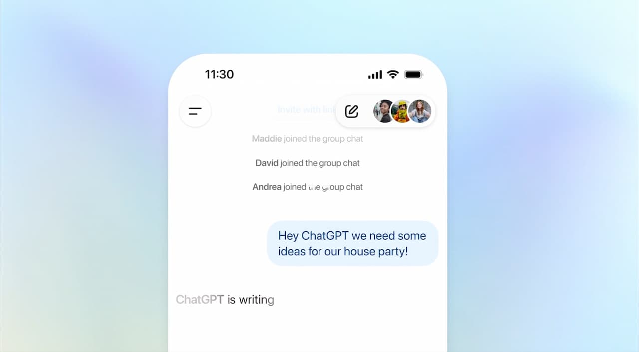 ChatGPT’de Grup Sohbet Dönemi Başladı!