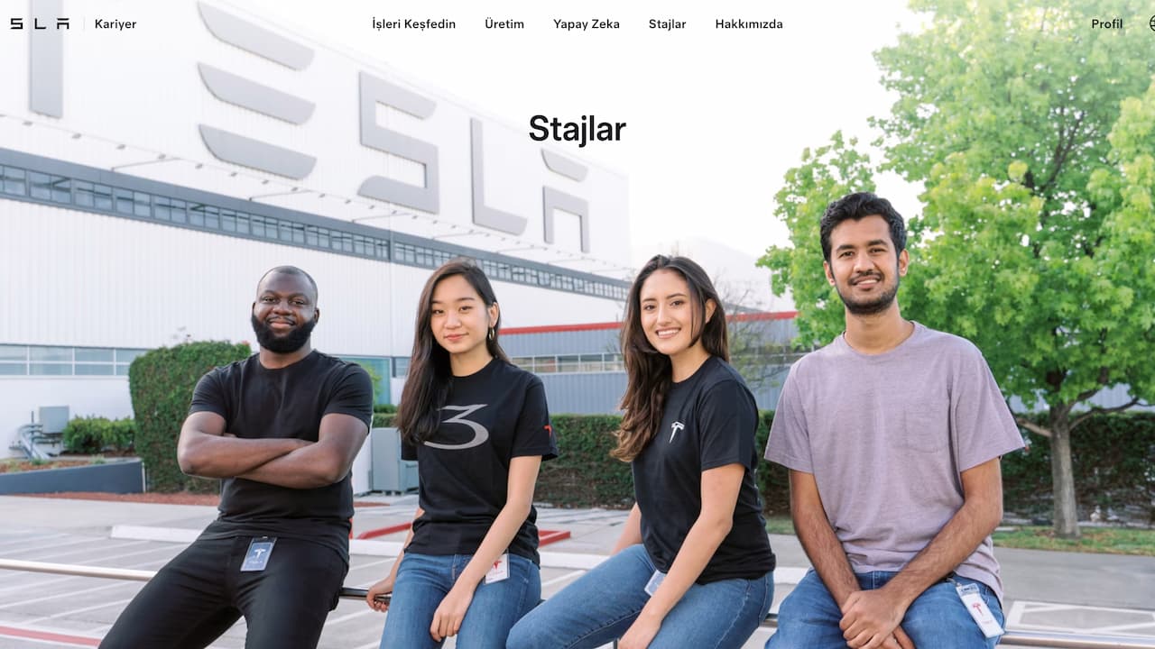 Tesla AI Platforms Stajı