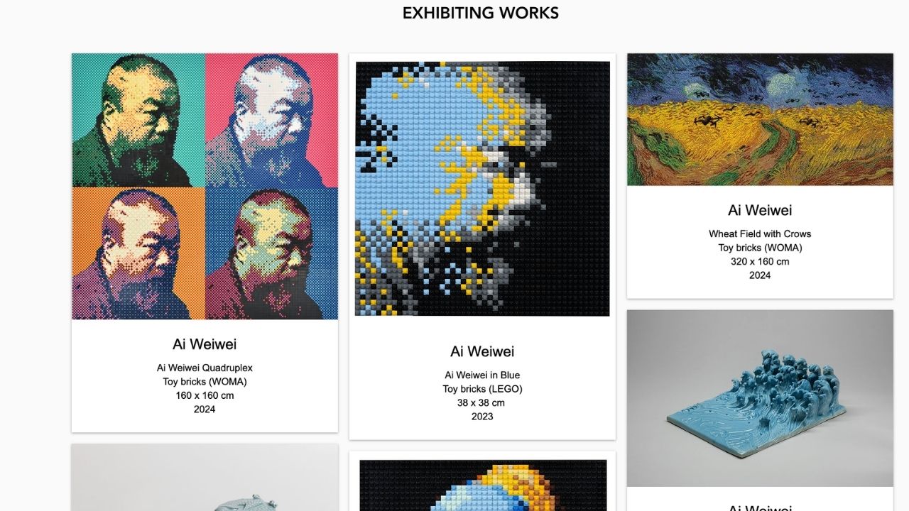 Ai Weiwei Sergisinden eserler