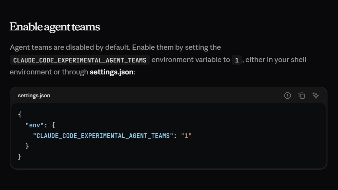 Agent Teams yapılandırma ve etkinleştirme