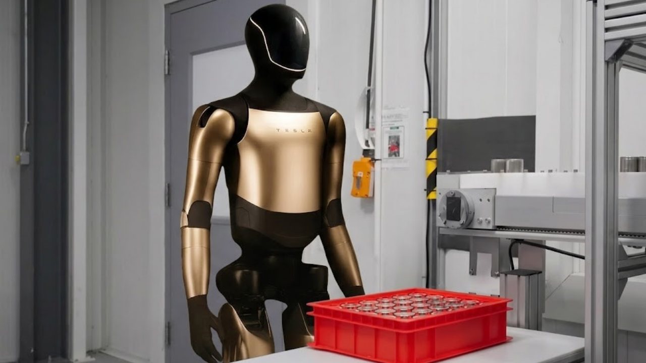 İnsansı robotların Gigafactory üretim bantlarına entegrasyonu