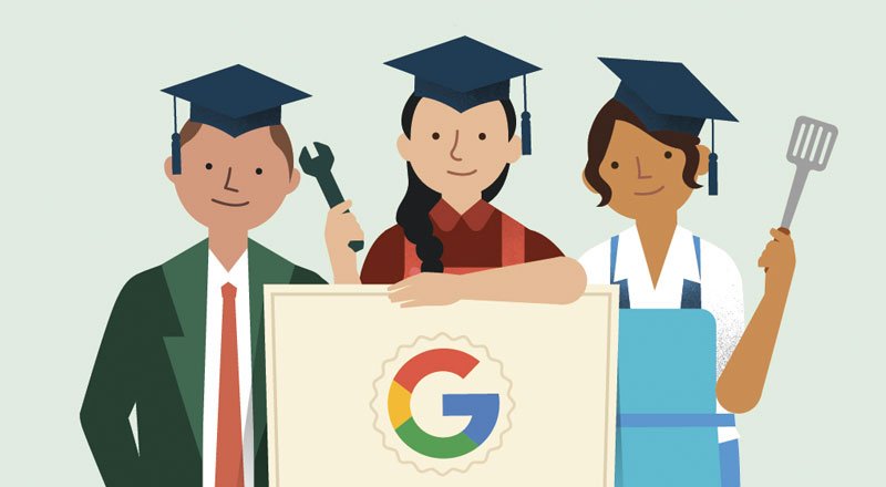 Google'ın ücretsiz dijital sertifika programları