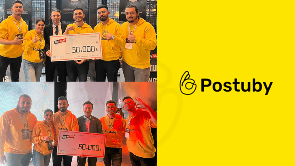 Postuby sosyal medya ekibinin kazandığı grupça para ödülü