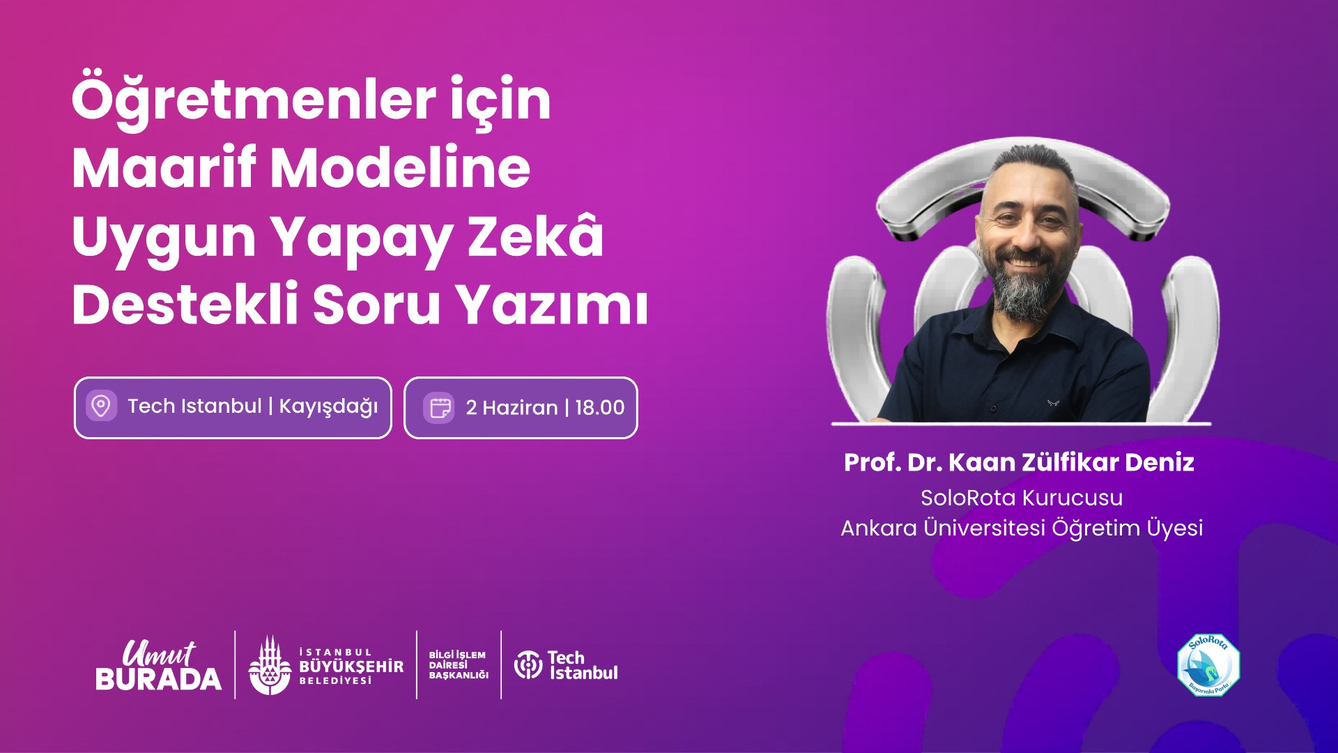Öğretmenler için Maarif Modeline uygun Yapay Zeka Destekli Soru Yazımı Atölyesi