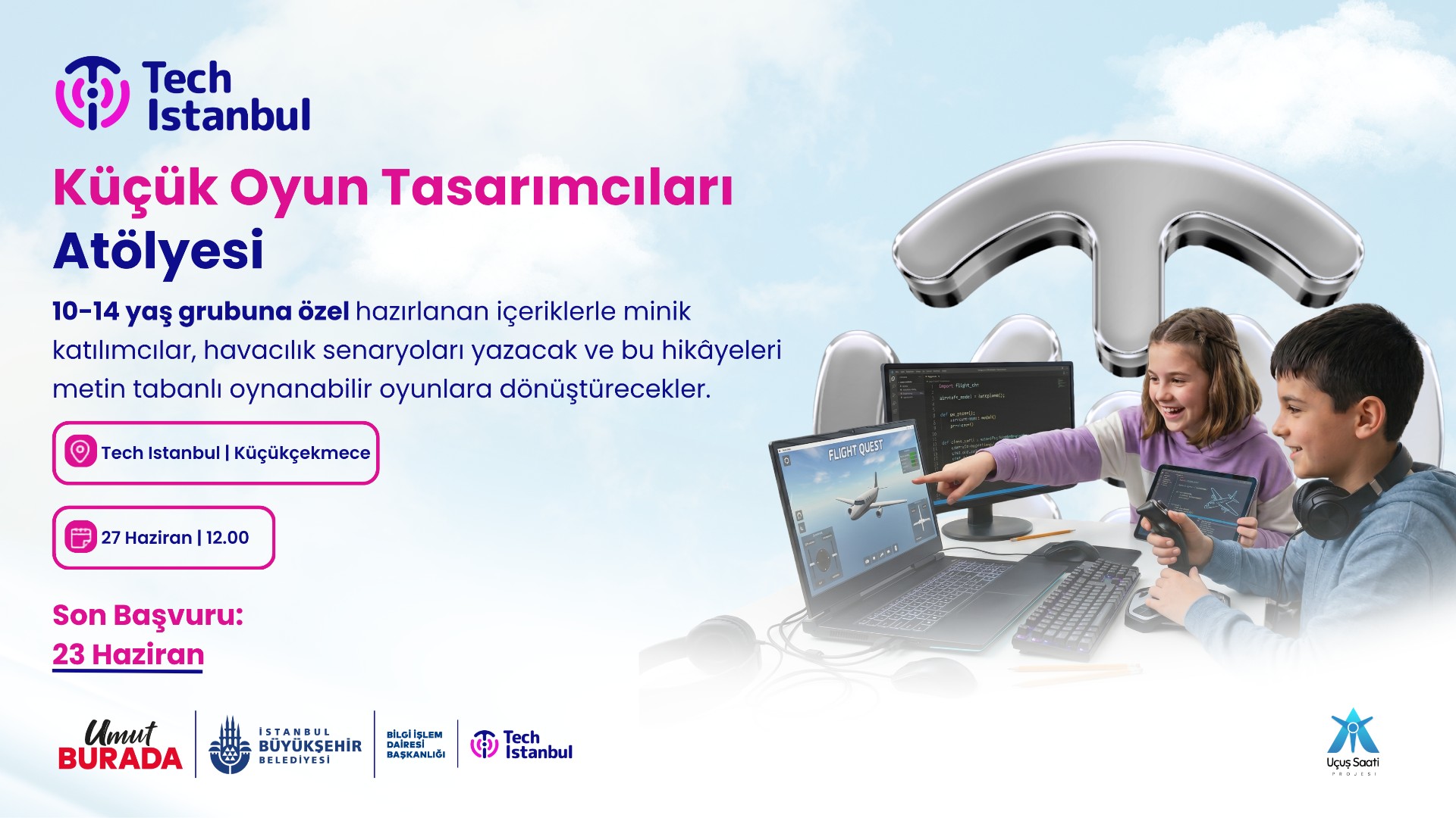Küçük Oyun Tasarımcıları Atölyesi