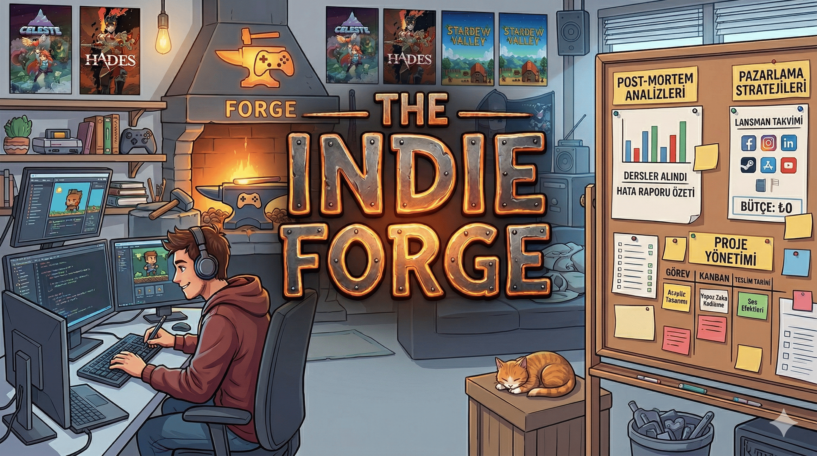 The Indie Forge Bağımsız Oyun Geliştiricileri Topluluğu