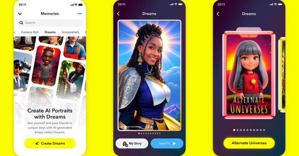Snapchat'in Yeni Yapay Zeka Özellikleriyle Tanışın!
