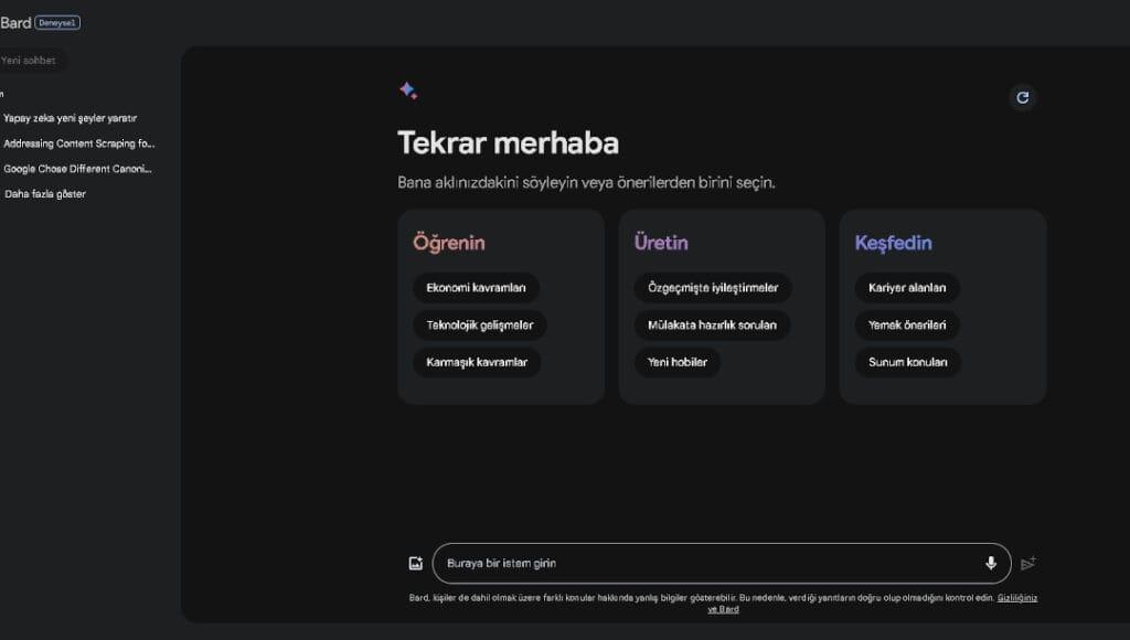 Google Bard Prompt Nasıl Yazılır?