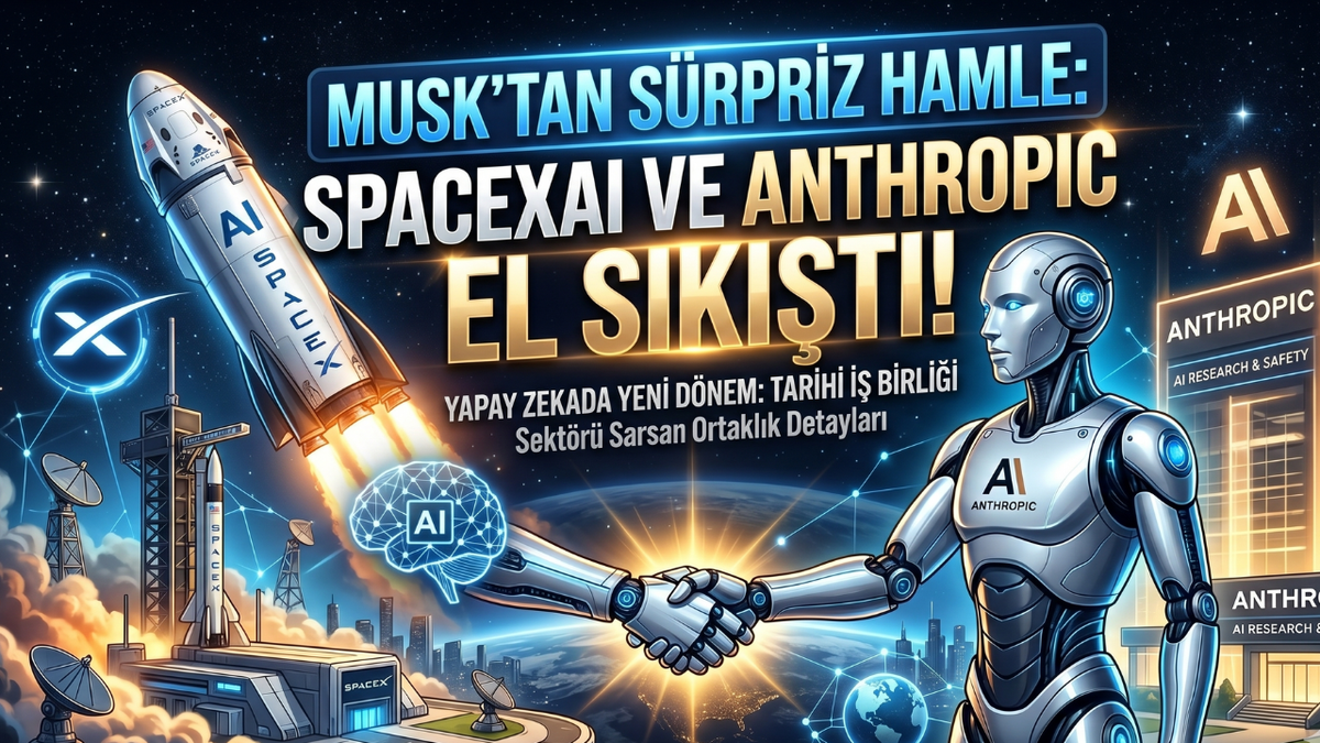 Musk’tan Sürpriz Hamle: SpaceXAI ve Anthropic El Sıkıştı!