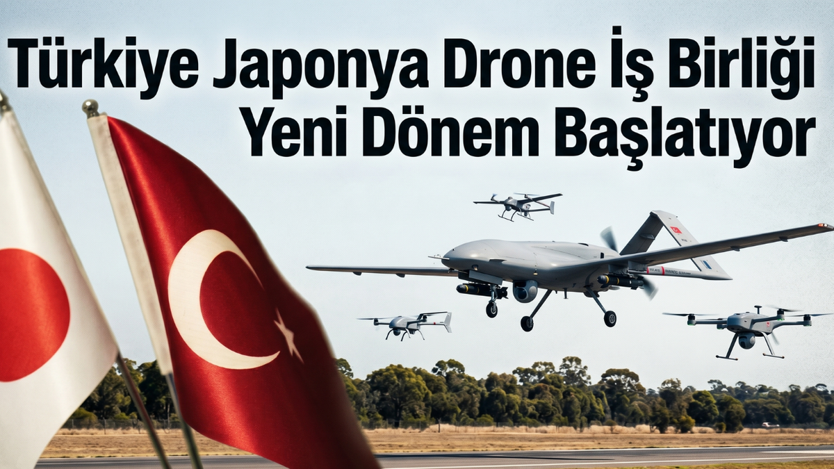 Türkiye Japonya Drone İş Birliği Yeni Dönem Başlatıyor