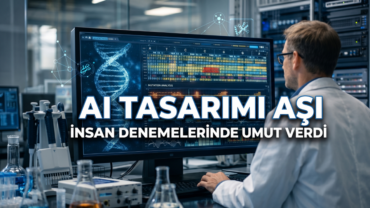 AI Tasarımı Aşı İnsan Denemelerinde Umut Verdi